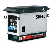 Дизельный генератор GENMAC Shell 9000 LE :: Электрострой